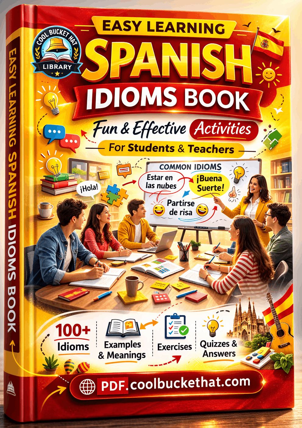 Easy Learning Spanish Idioms Book