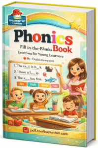 Phonics Book Fill in the-Blanks Exercises for Young Learners